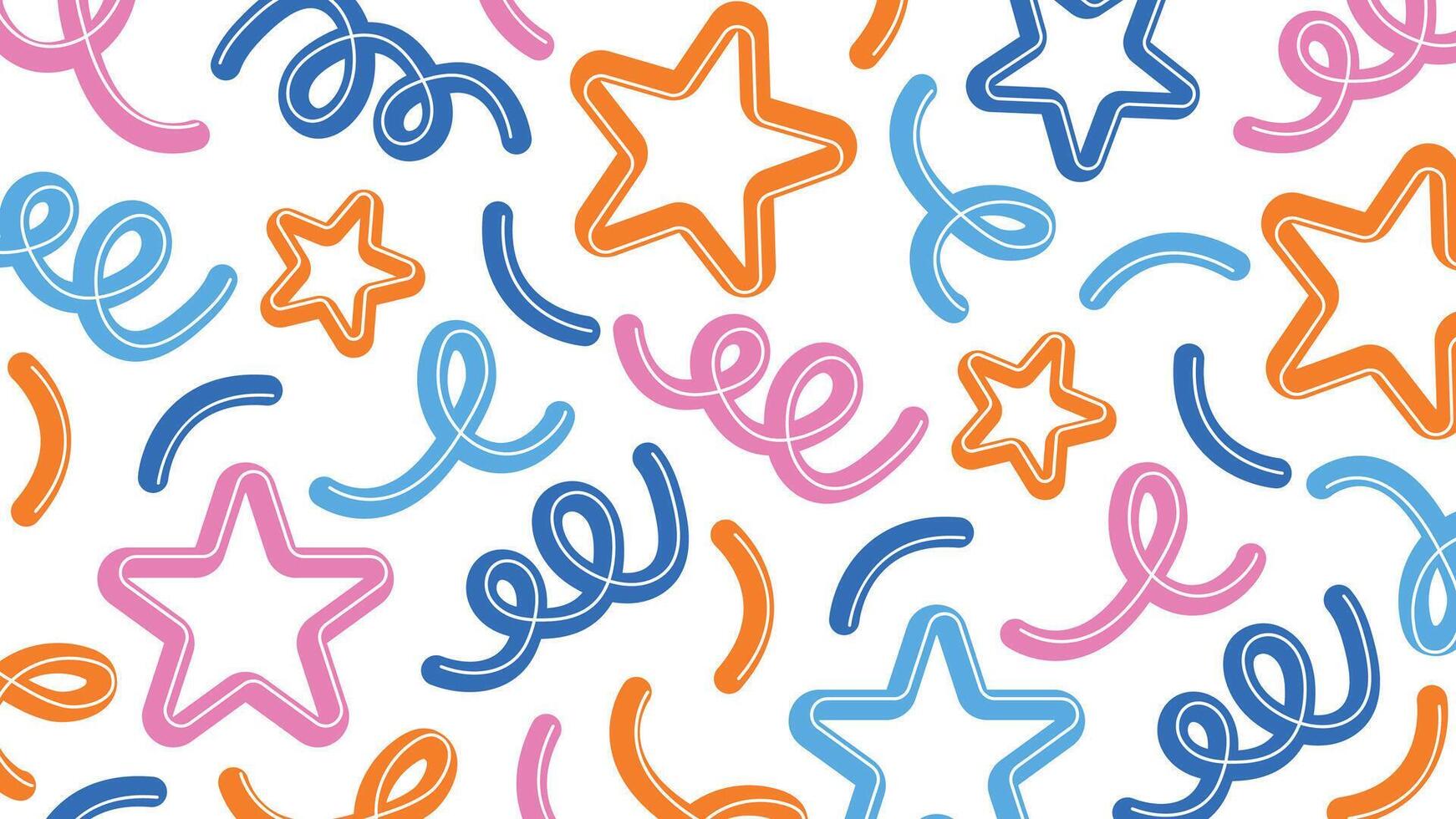 Abstract spiral and rectangle background vector