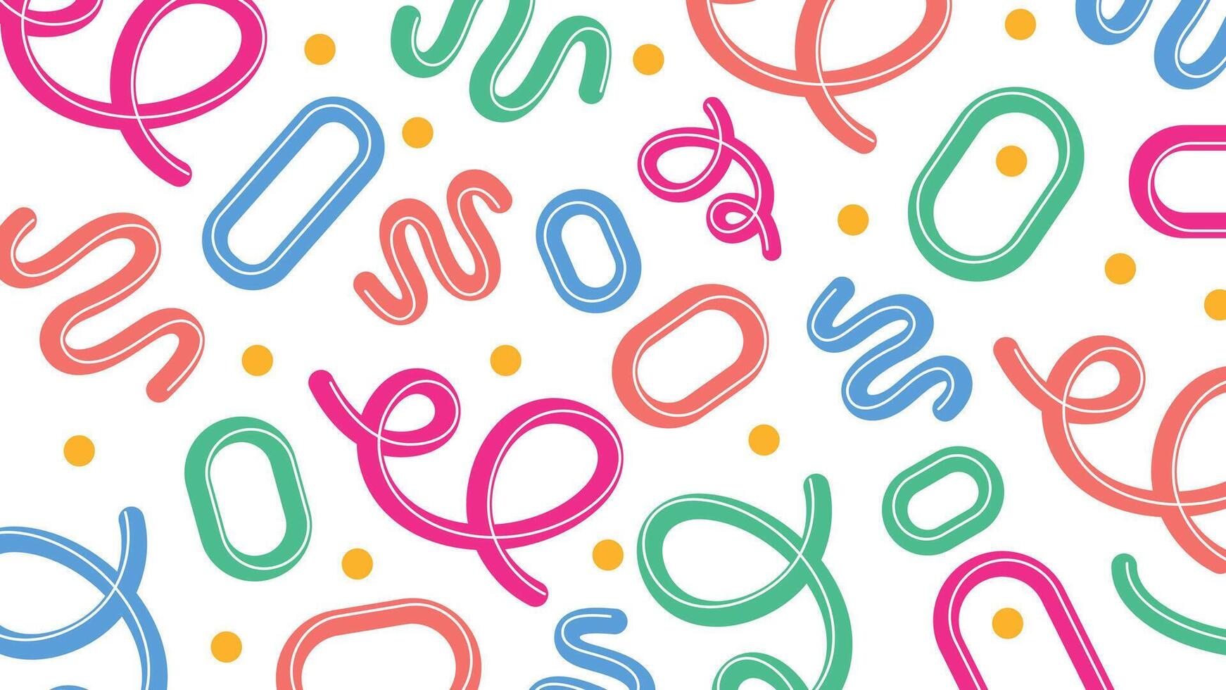 Abstract colorful circle background vector