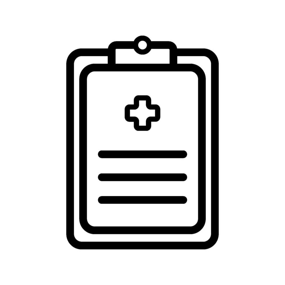 Medical Report icon . Flat illustration of icons on a white background vector