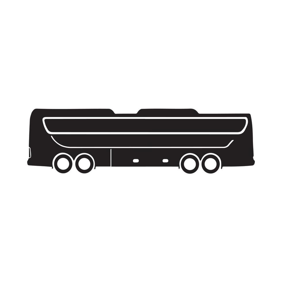 Travel Bus Icon for Tourism and Travel Projects vector