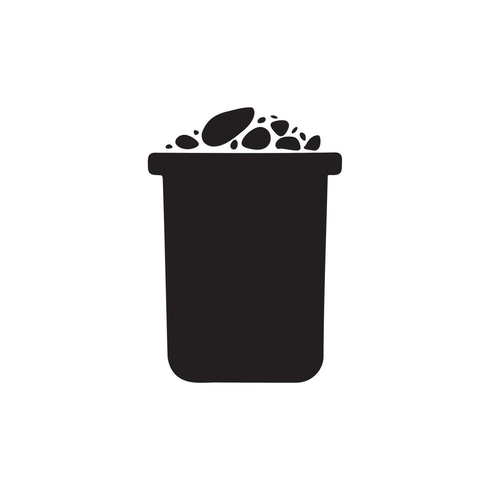 Recycle Bin Icon for Waste Management Campaigns vector