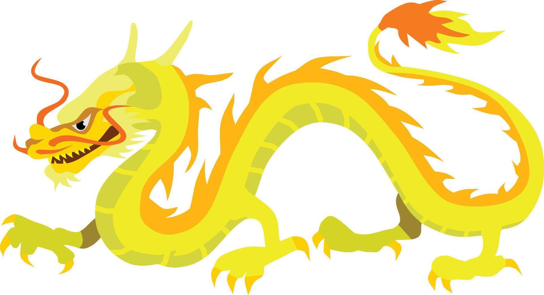 Chinese Dragon Reptile Animal vector