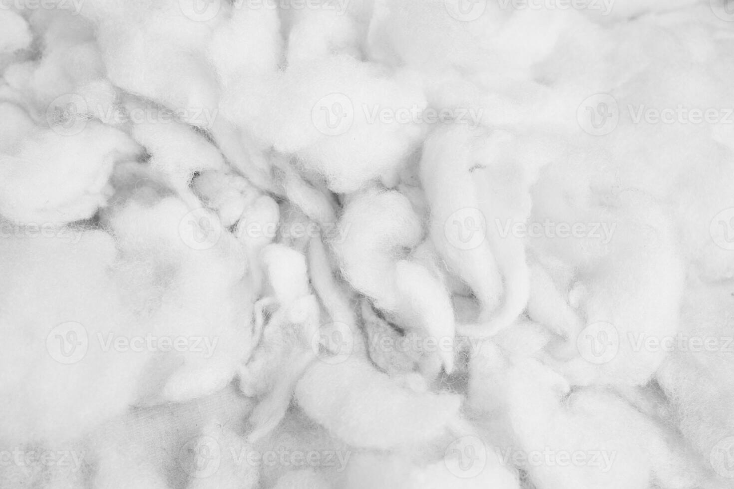 abstract white fluffy surface texture background photo