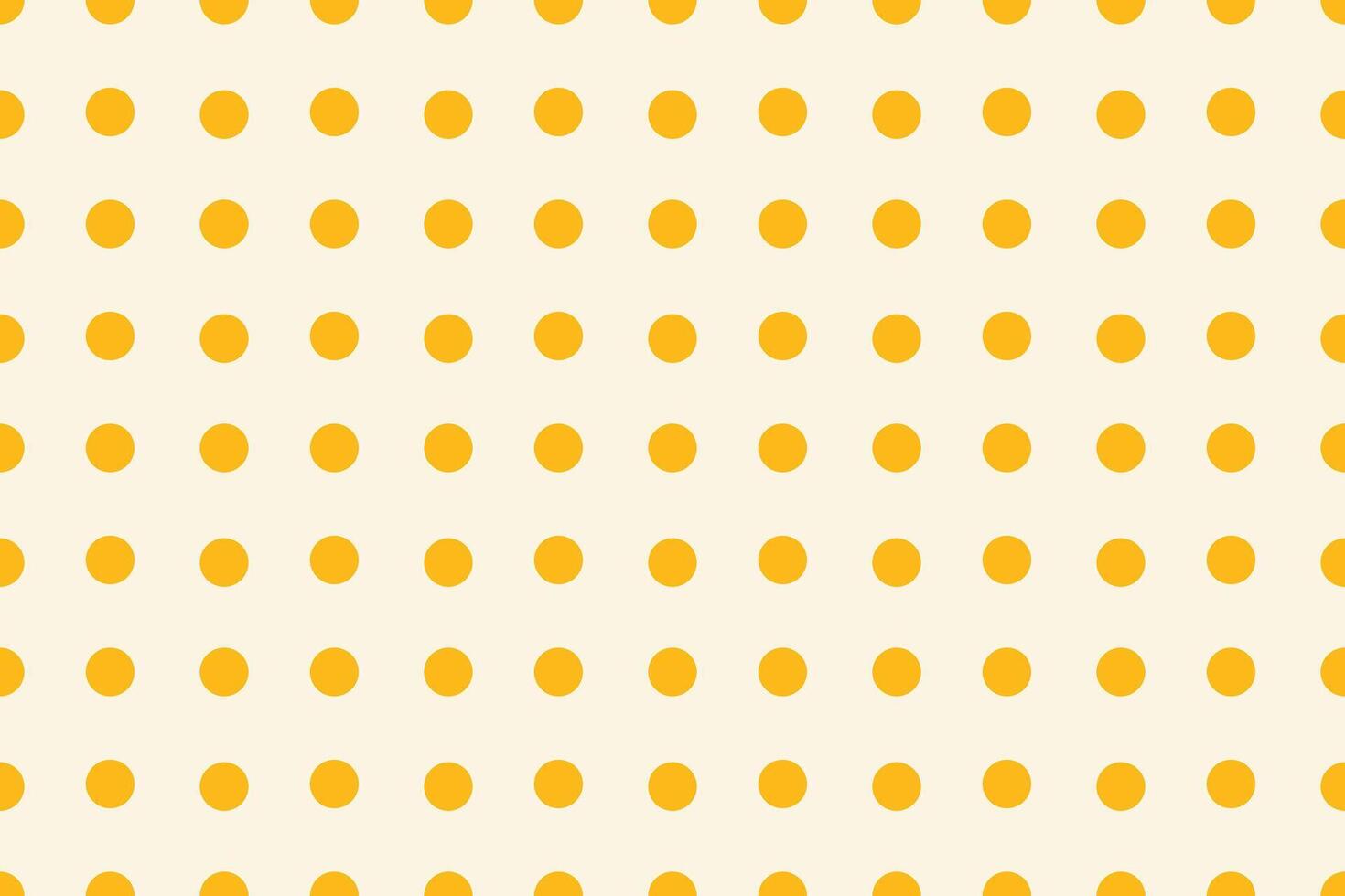 spring summer background yellow polka dot vector