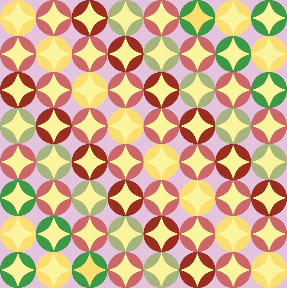 90S Vintage Background. Retro Background with Rays. colorful vector