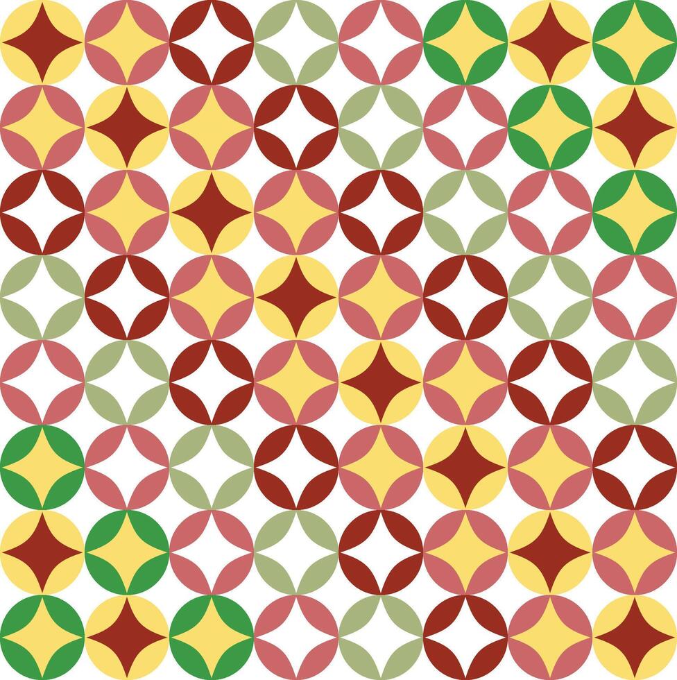 colorful 90S Vintage Background. Retro Background with Rays. vector