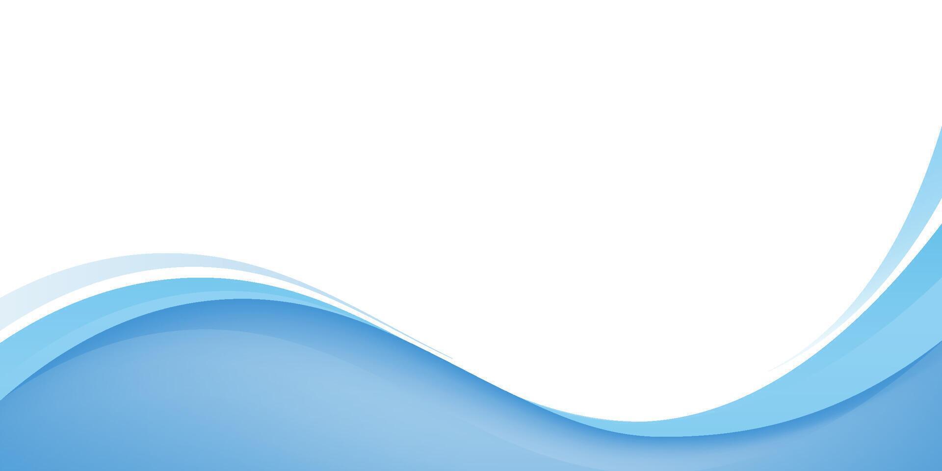 Abstract Blue transparant, wave modern design concept. modern vector