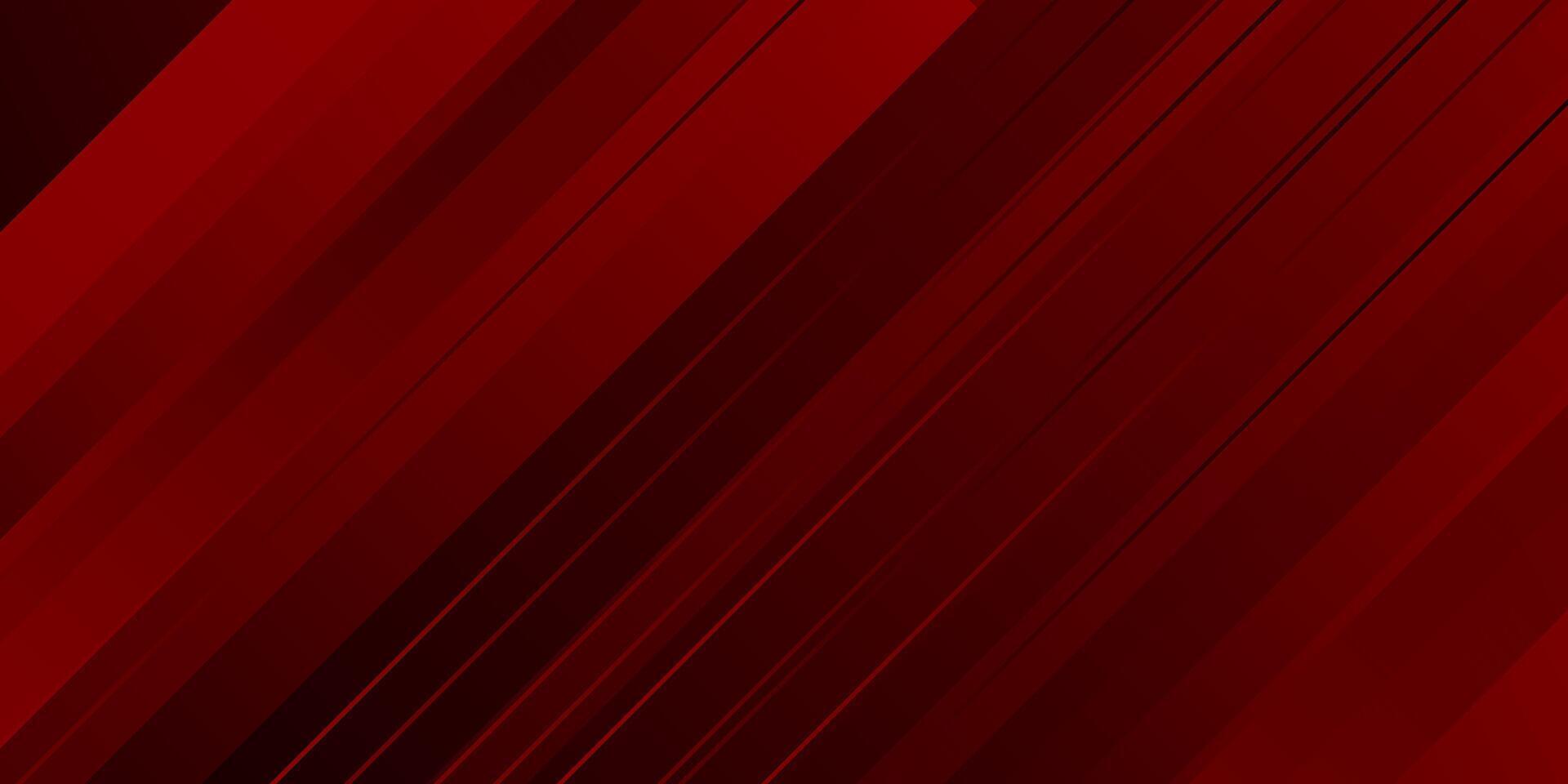 red in dark background Abstract futuristic diagonal sharp lines in neon colors. overlap layer on dark space with cutout decoration. Modern graphic design element vector