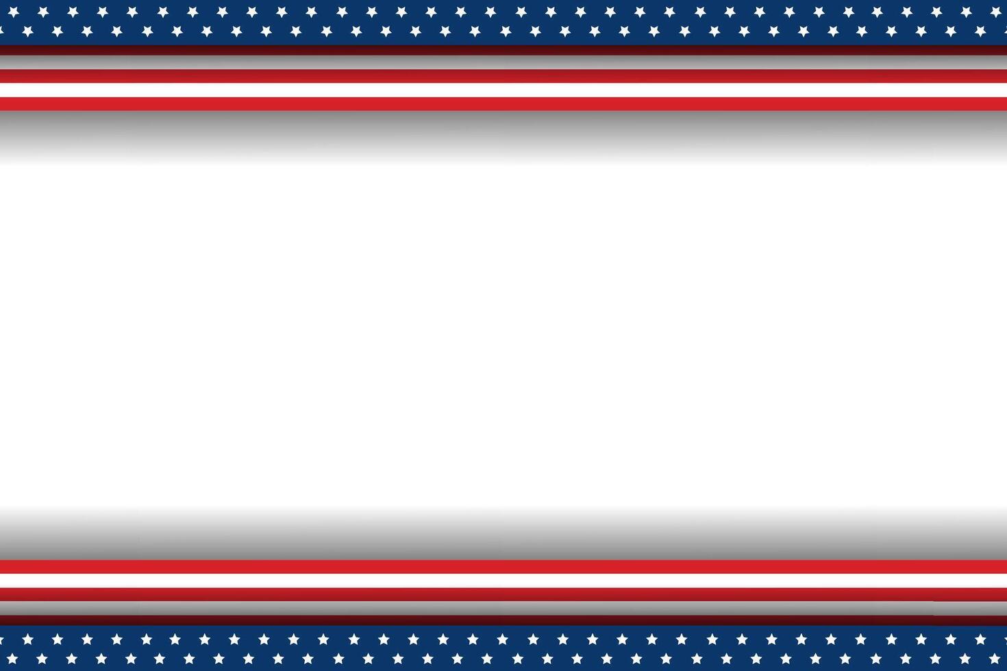 American Patriotic Background with Stars and Stripes, for quote patriotic vector