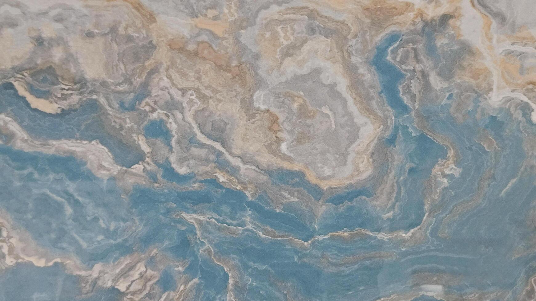 Abstract color of marble with green or blue, gray and yellow background with Colorful art wallpaper. photo