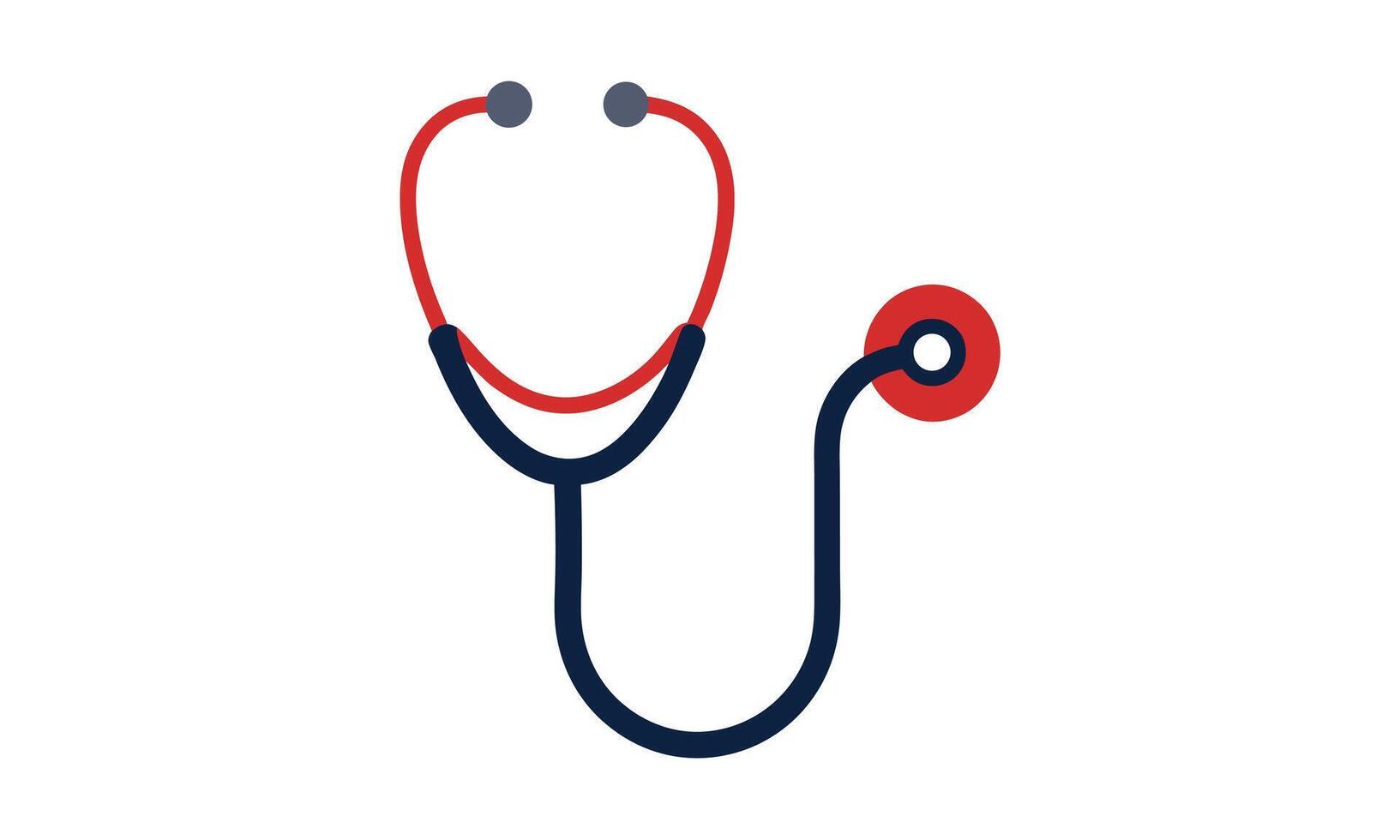 Medical stethoscope icon healthcare symbol doctor vector