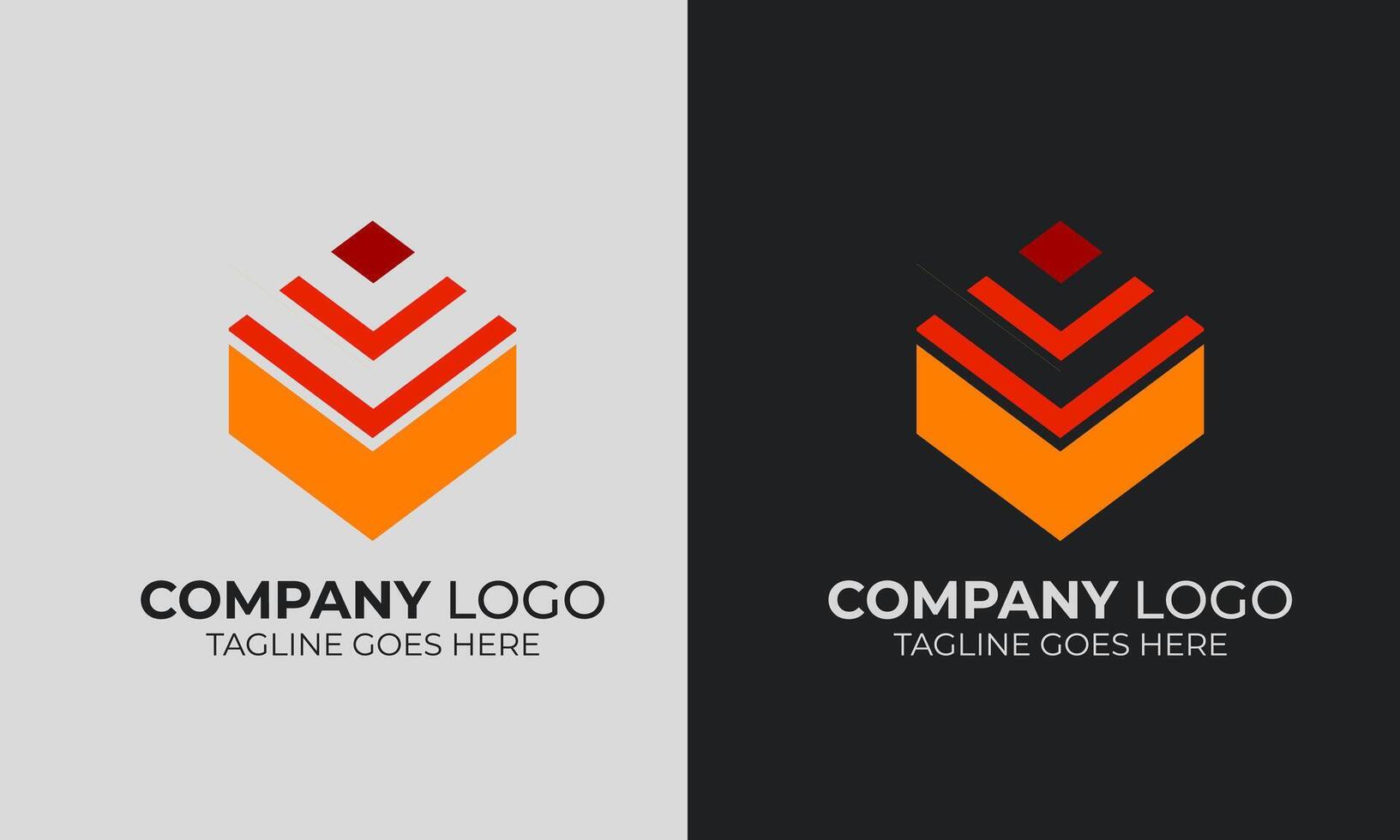 Sleek Geometric Logo Design for Modern and Tech-Savvy Brands vector
