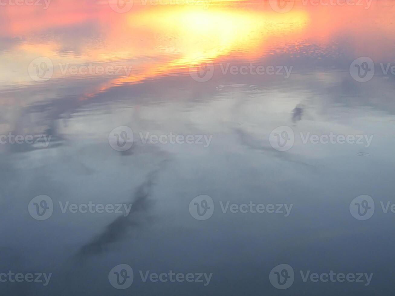 Sunlight reflected on water photo