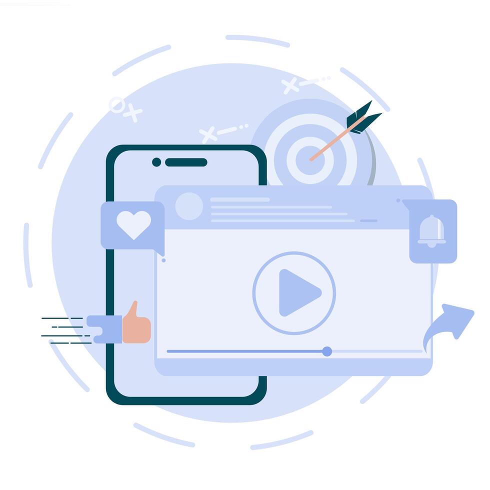 How to create a marketing strategy vector