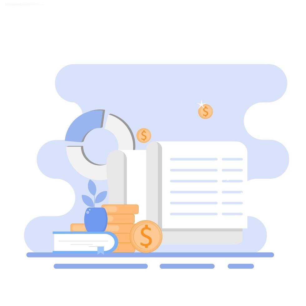 learn to make money to support the future vector