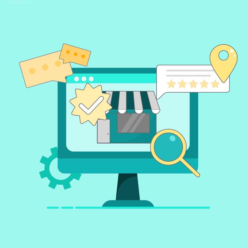 How to improve your ecommerce website vector