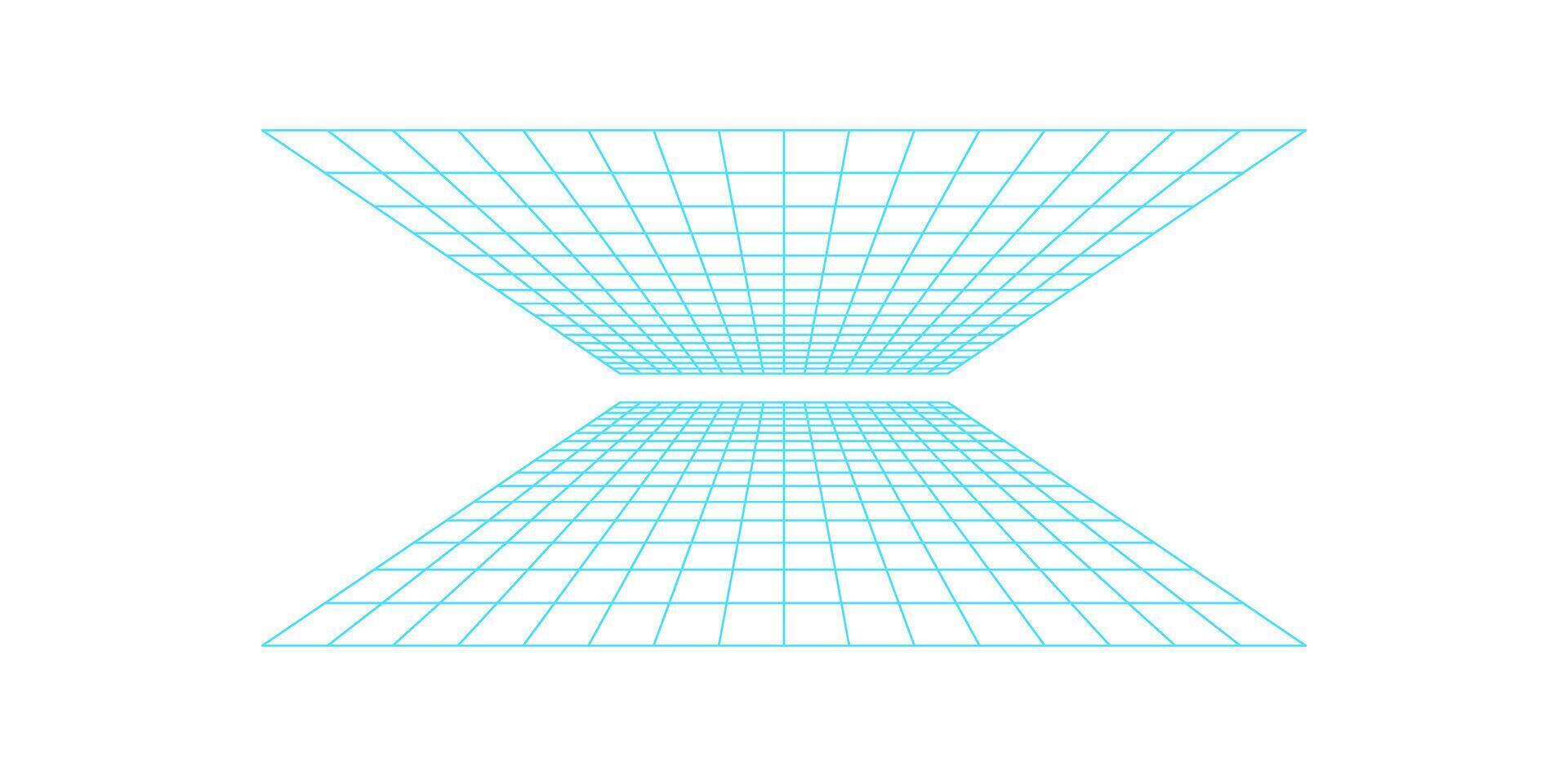 Y2k 3d grid vortex, cyberpunk geometric 3d wireframe element symbol, 90s retro trendy net pattern figure graphic, futuristic abstract grid structure object. vector