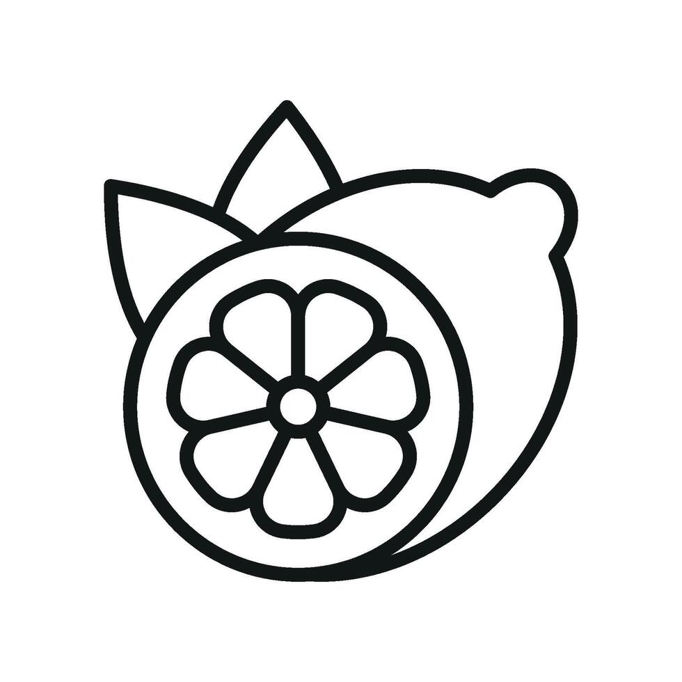 Lemon icon perfect for lemonade stand logos fruit themed prints and cafe branding vector