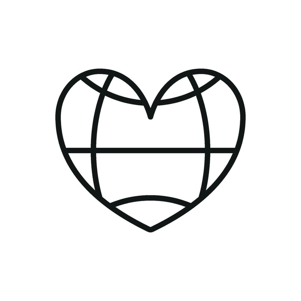 Hands around globe icon perfect for unity campaigns care programs and NGO branding vector