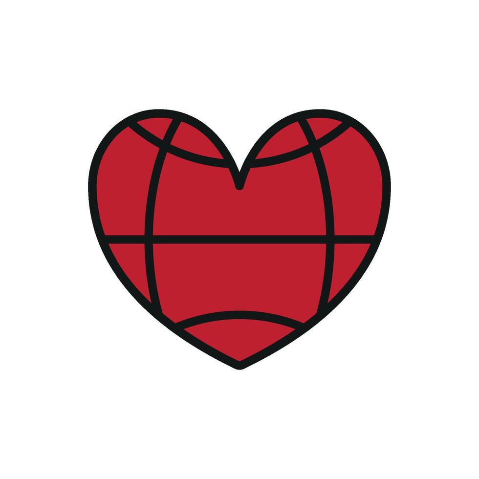 Caring for the earth icon perfect for environmental unity and sustainable branding vector