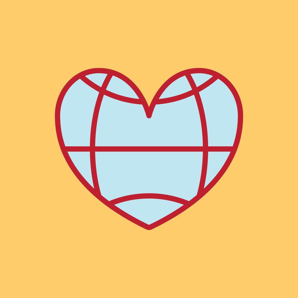 Global hands icon for unity programs nonprofit branding and compassion campaigns vector