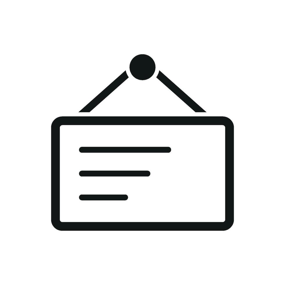 Chalkboard icon perfect for teacher materials lesson plans and learning visuals vector