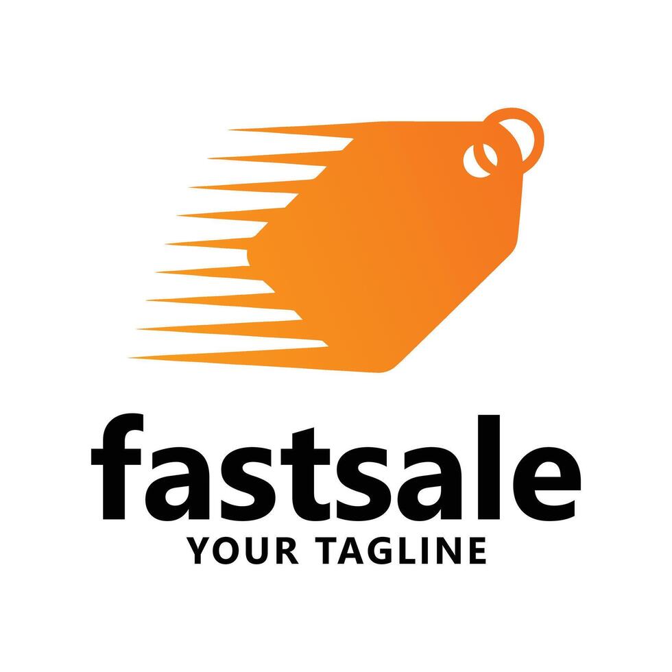 Fast sale Logo Icon vector