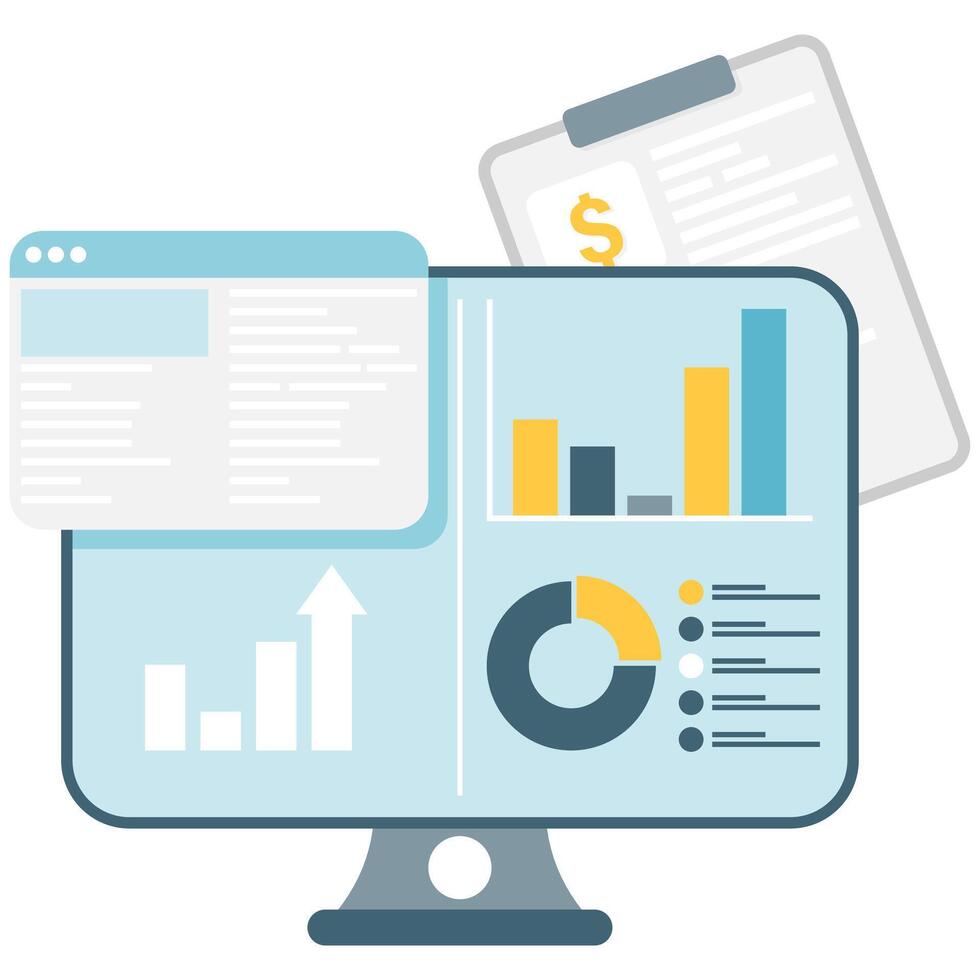 startup pitch presentation vector