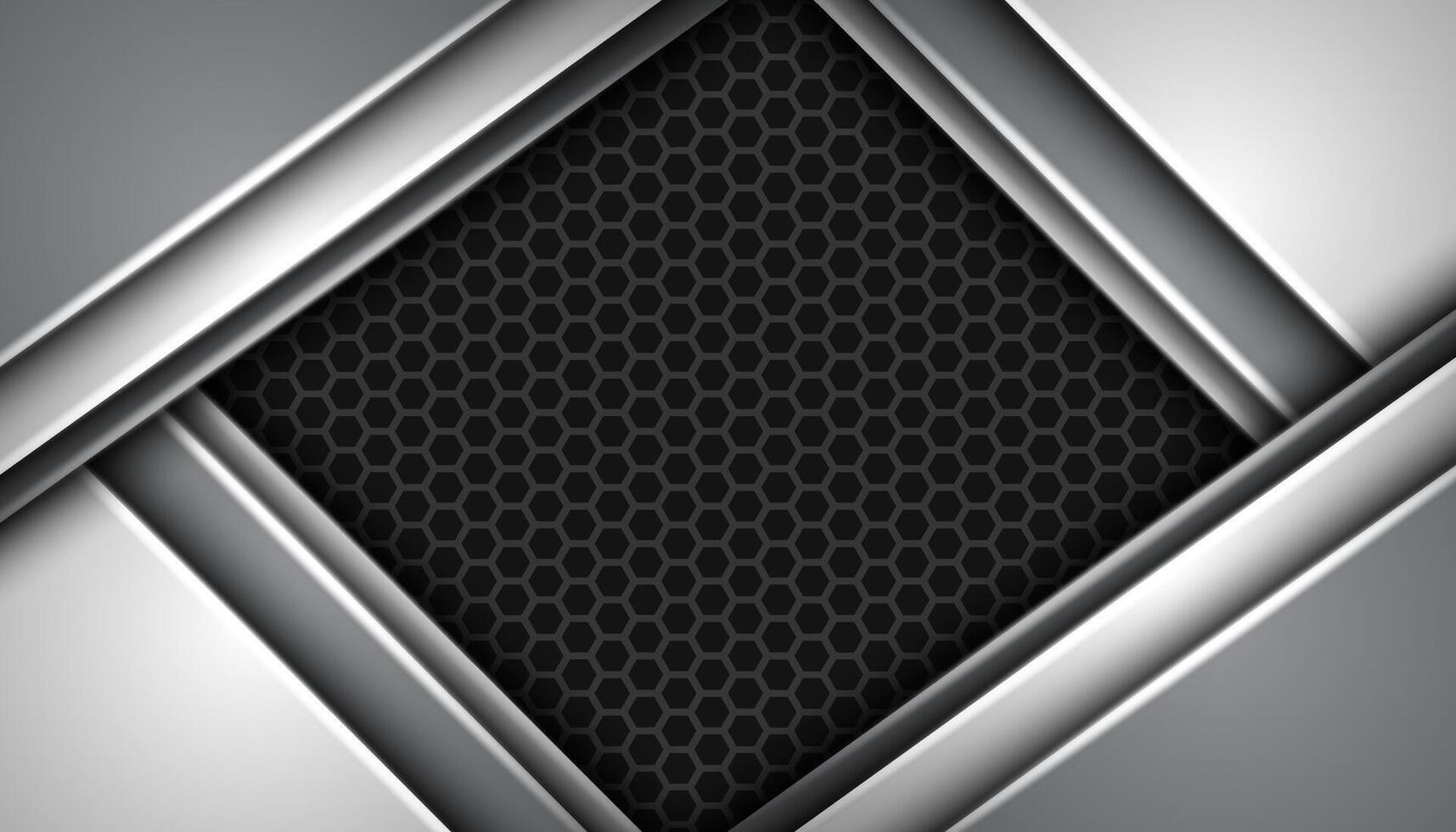 Abstract geometric shapes overlapping vector