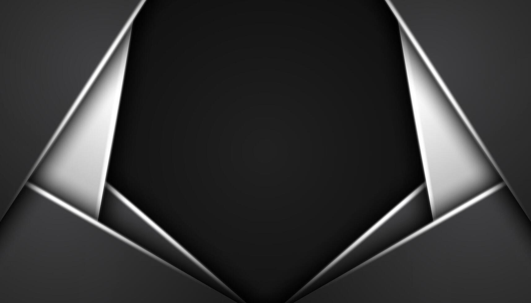 Abstract geometric overlapping vector