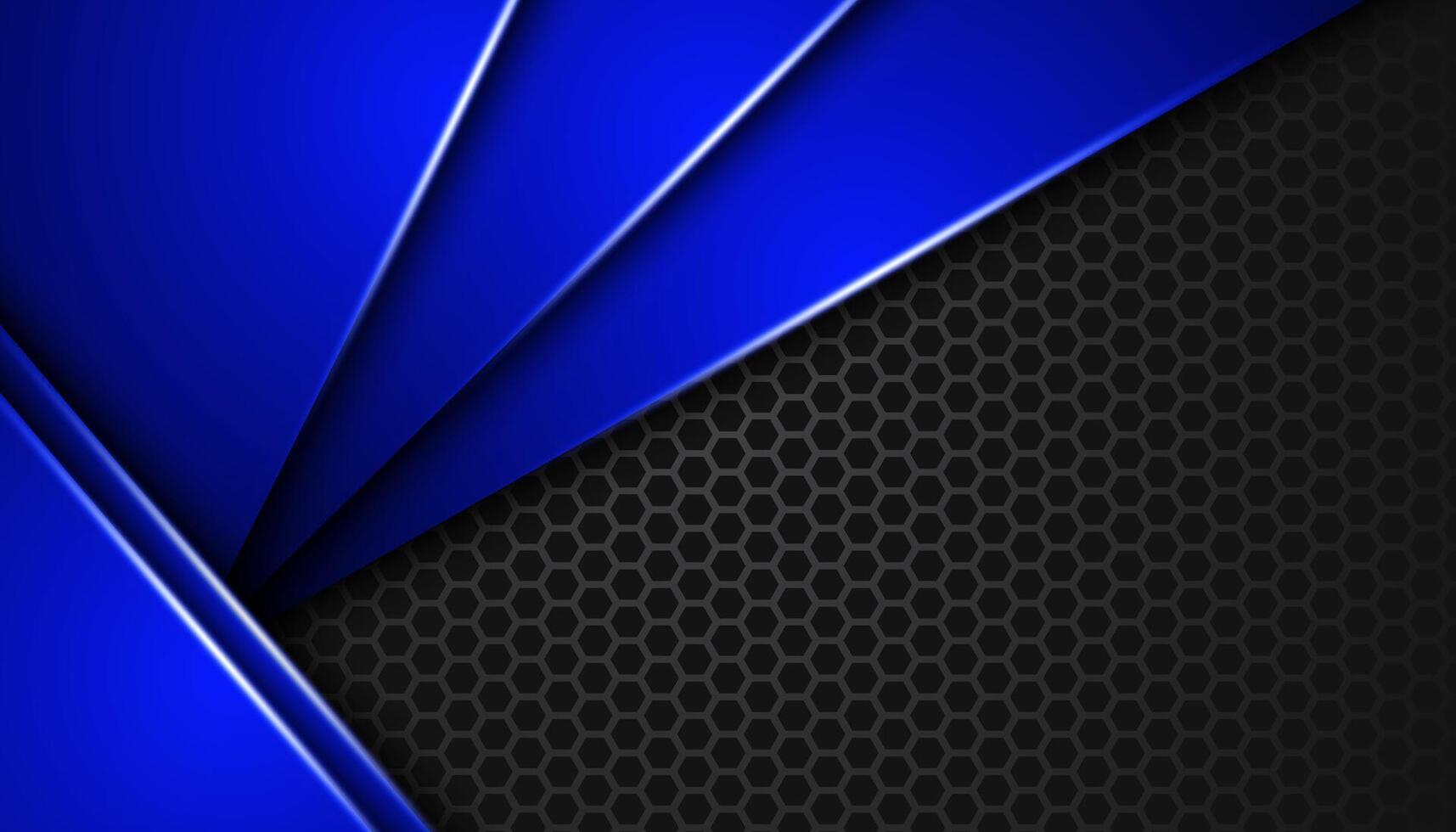 Abstract 3D technology background overlapping layers in space. Modern template elements future style concept for flyer, cover, brochure or landing page vector