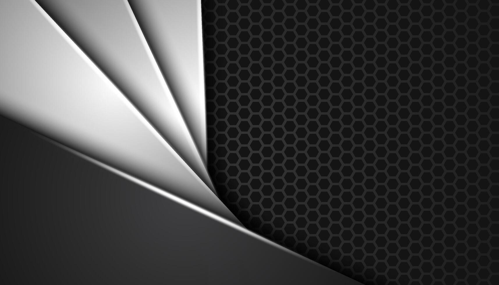 Abstract background with overlapping layers in space. Graphic design element cutout style concept for web banner, flyer, card or brochure cover vector