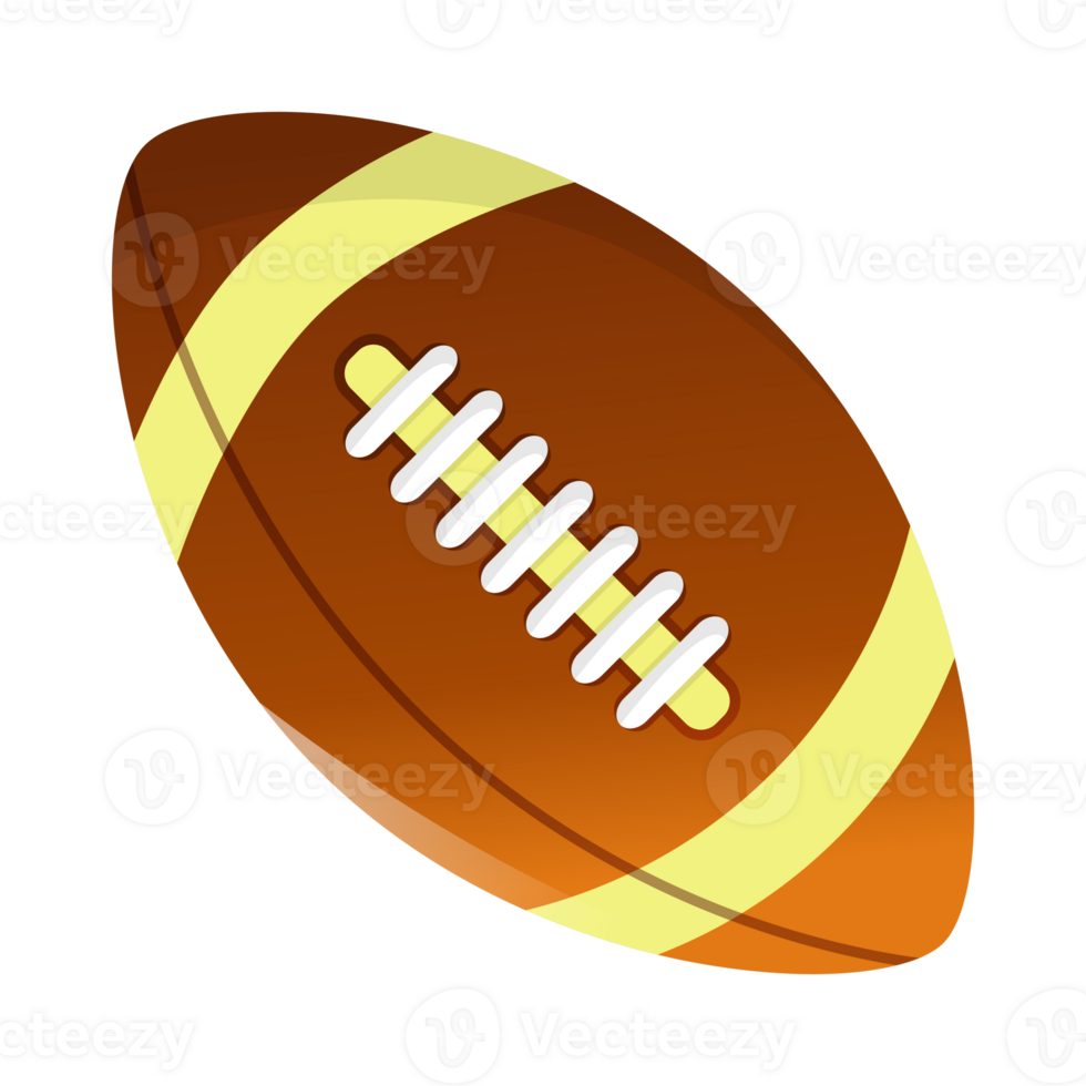 Illustration of RugbyBall png