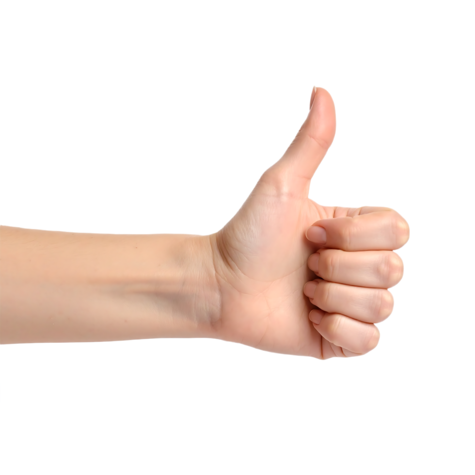 Hand Thumb Up Sign png