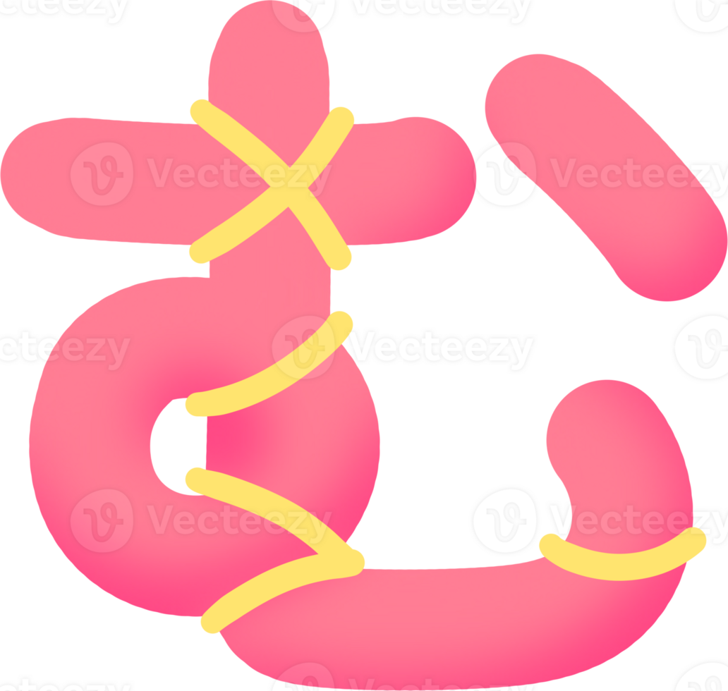 Bubble Stroke Kana Art png