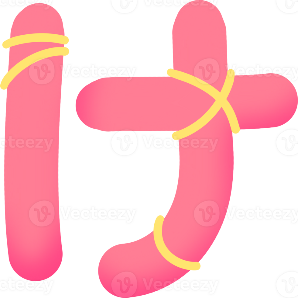 Sweet Japanese Kana Font png