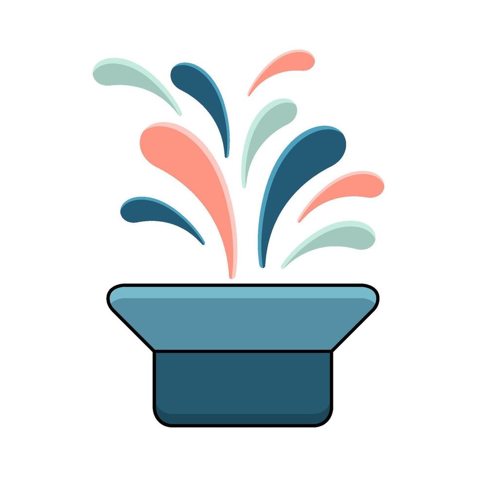 illustration of Confetti Surprise vector