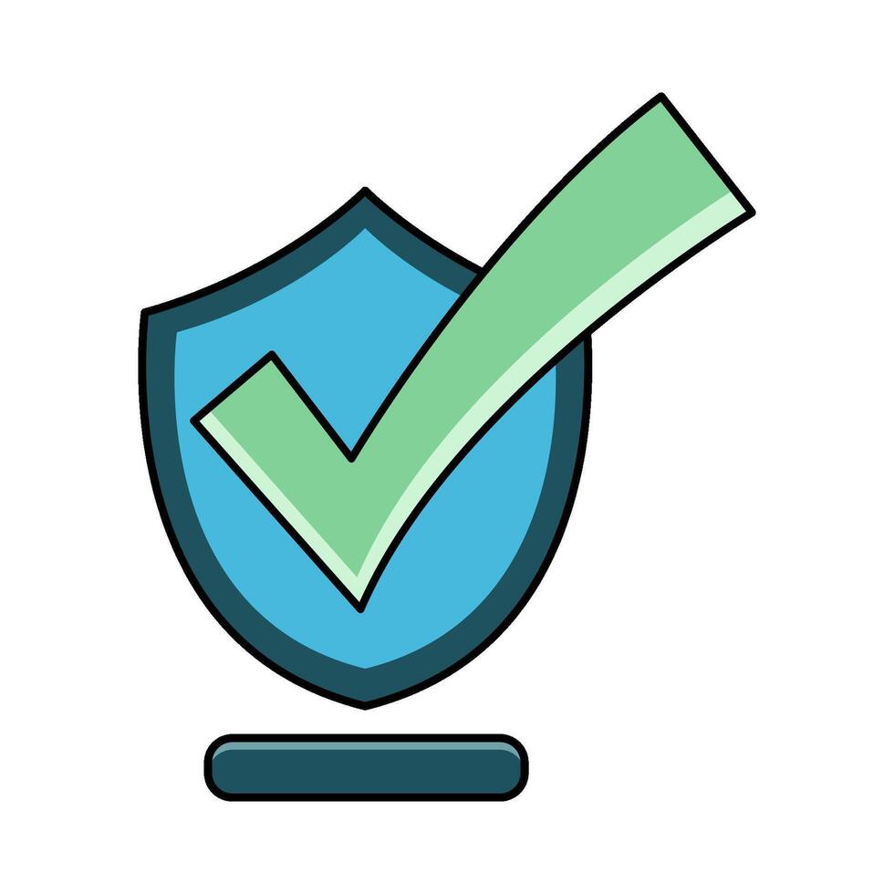 illustration of Access Granted Checkmark vector