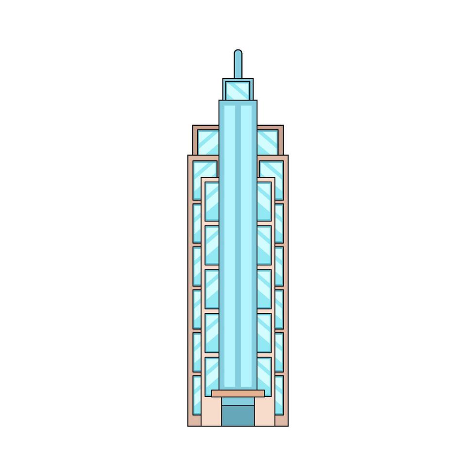 illustration of Skyscraper vector