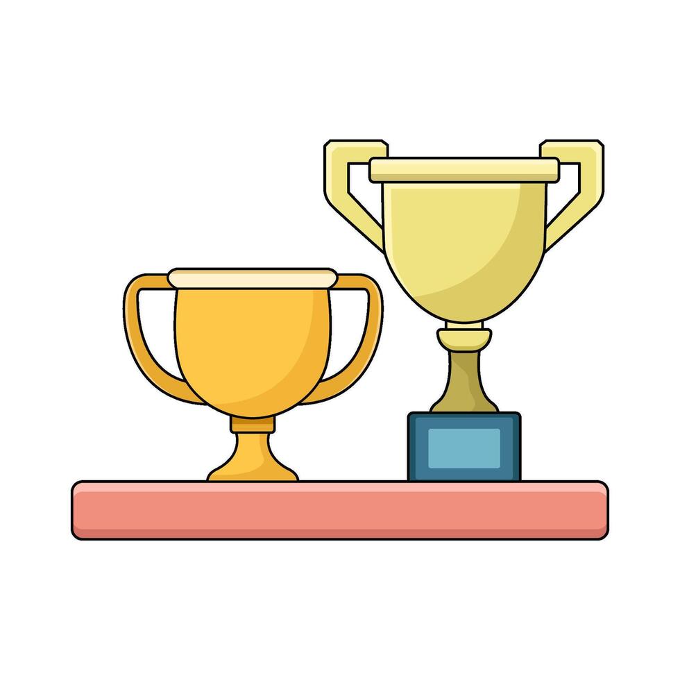 illustration of Award Shelf vector