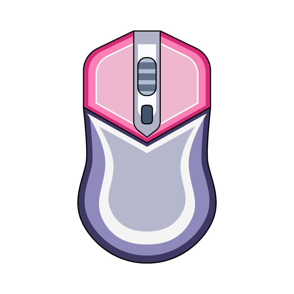 illustration of Mouse Gaming vector