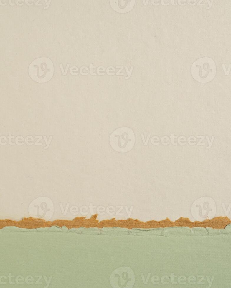 abstract paper landscape in earth tones - collection of art papers photo