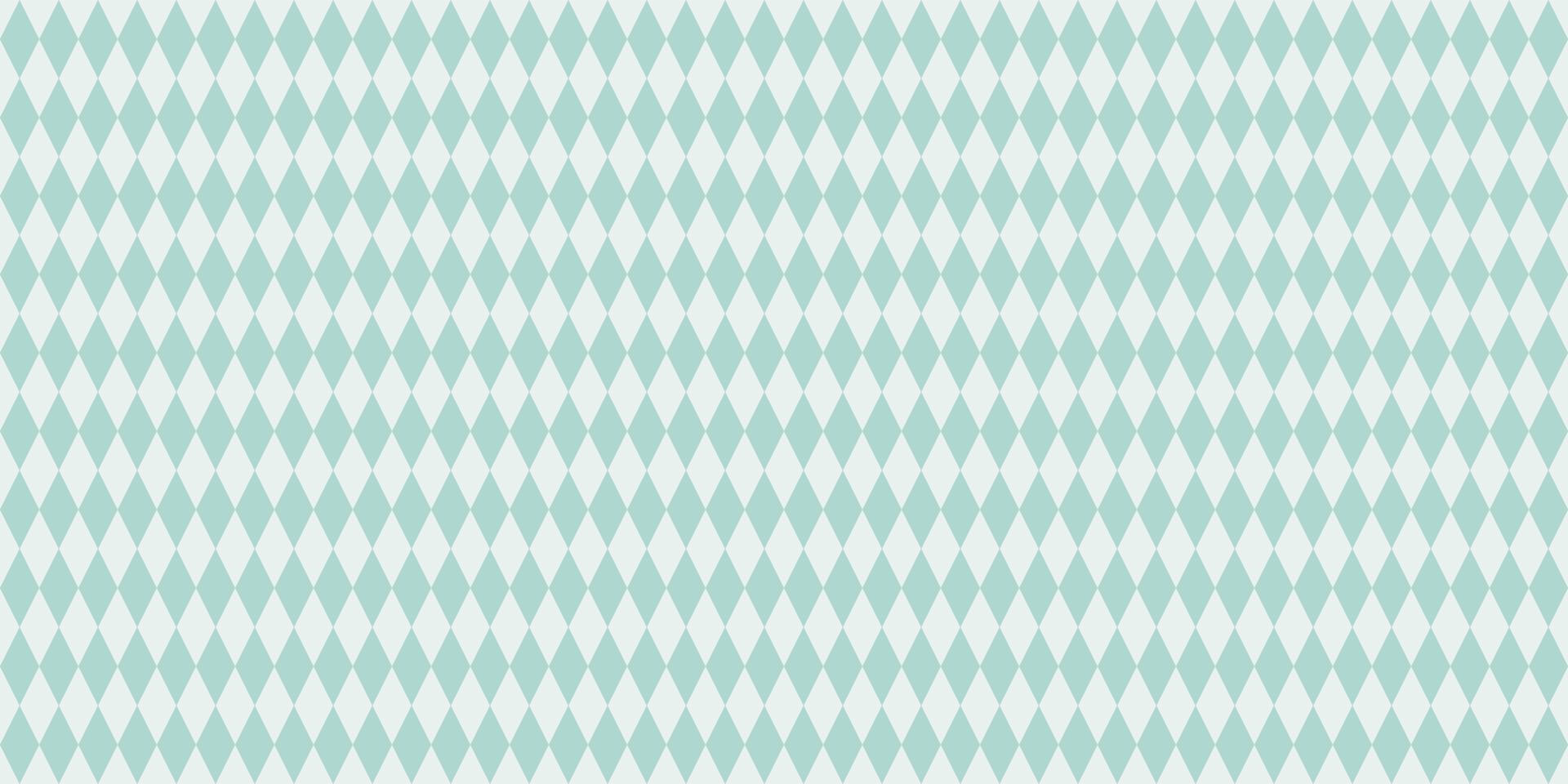 Pale green rhombus pattern seamless geometric background with repeating pastel argyle grid perfect for wrapping, textile, scrapbook, digital paper, wallpaper, or decorative web design vector