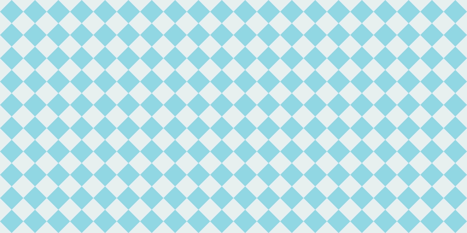 Seamless light blue diamond pattern background with retro harlequin grid design, geometric minimal motif, vintage pastel checkerboard wallpaper for textile, wrapping, decoration, or web vector