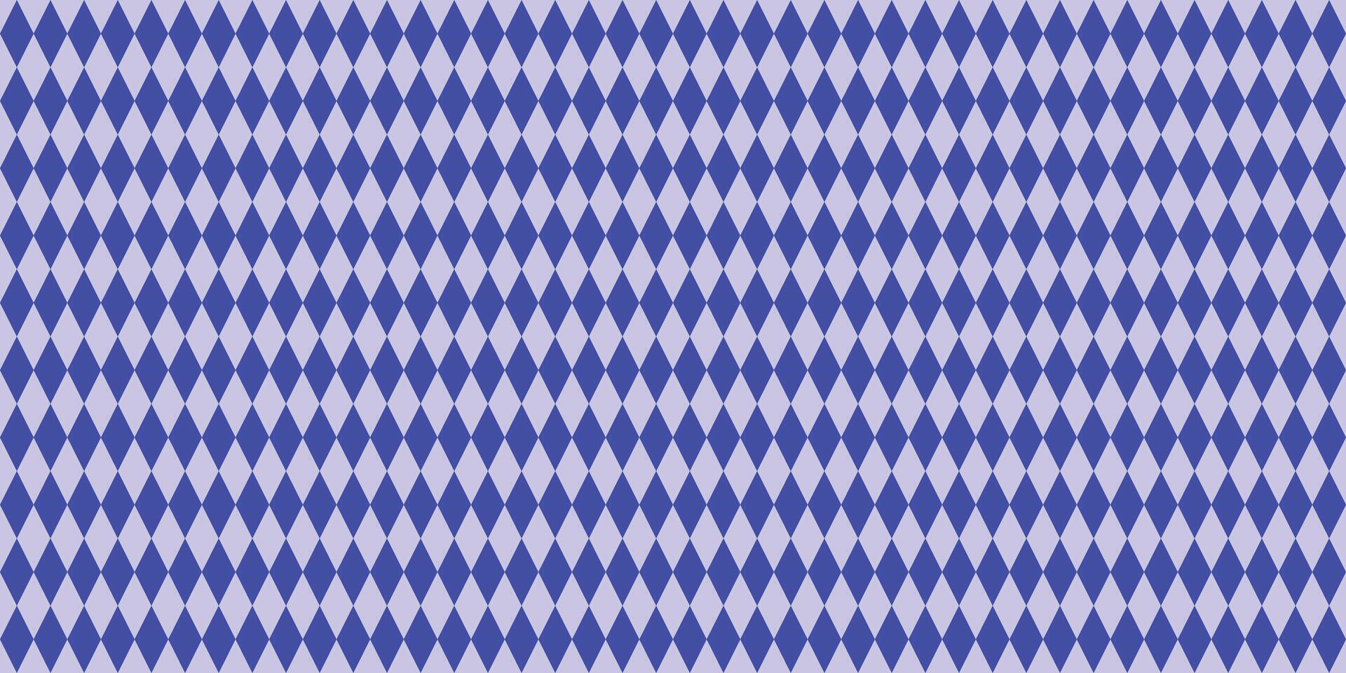 High contrast seamless dark blue and light purple argyle pattern with checkered diamonds ideal for digital fabric wallpaper backgrounds minimal geometric surface design wrapping paper vector
