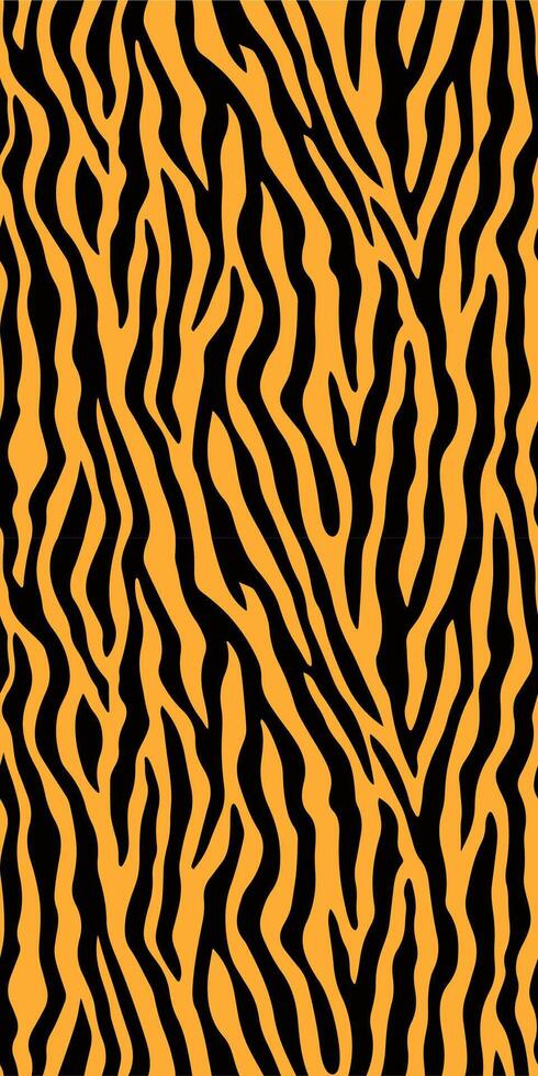 Vertical High contrast zebra stripe pattern with vibrant yellow and black tones, seamless abstract animal skin background for fabric, wallpaper, wrapping, safari wildlife, bold jungle fashion texture vector