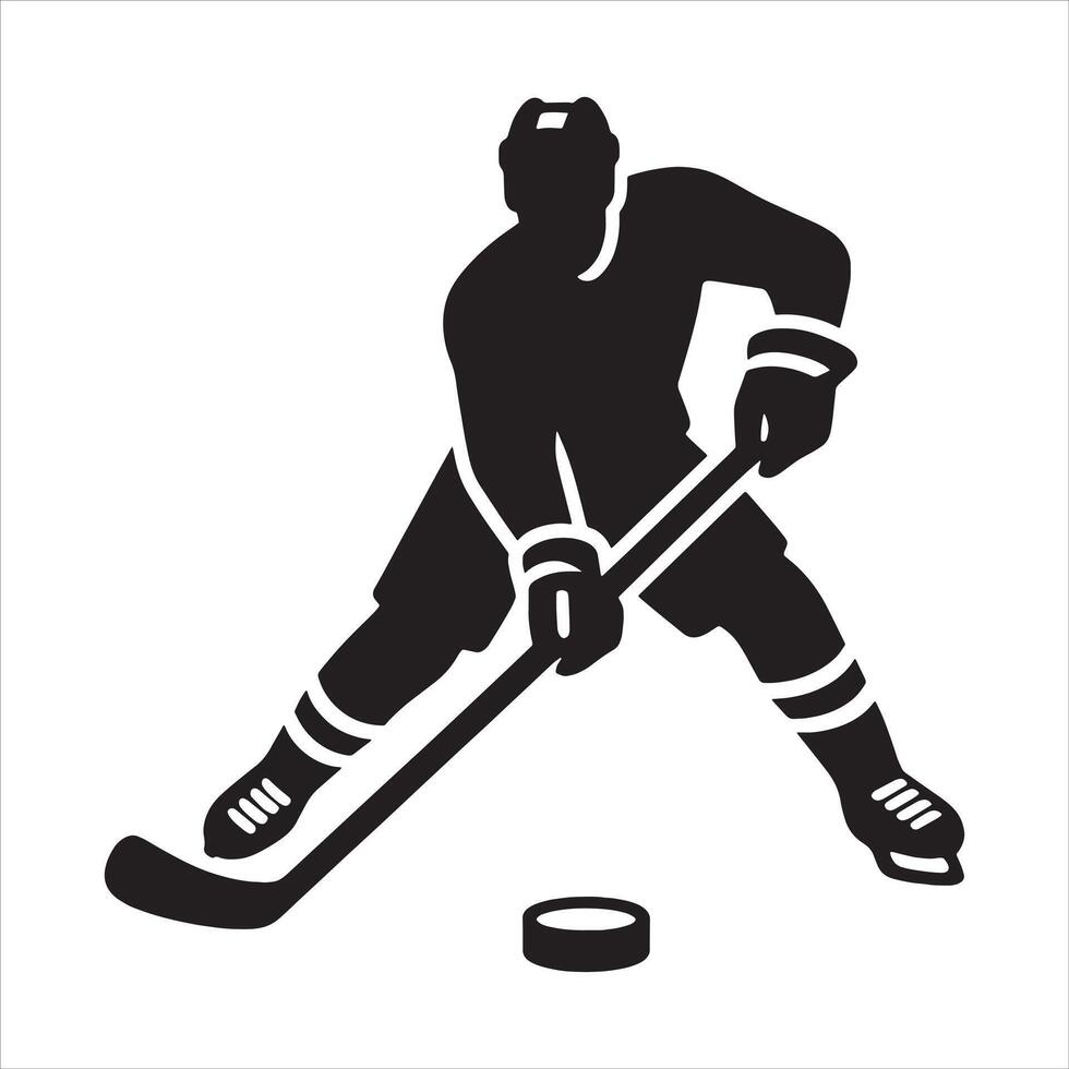 Hockey Fan Poster vector
