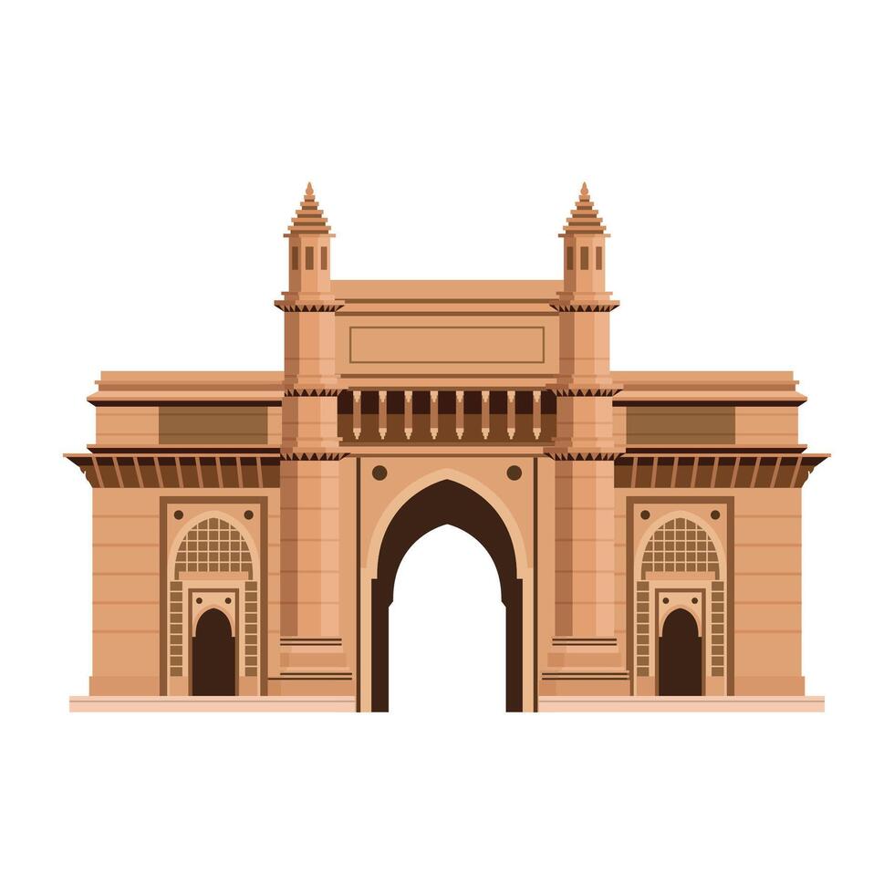 Gateway Of India Illustration vector