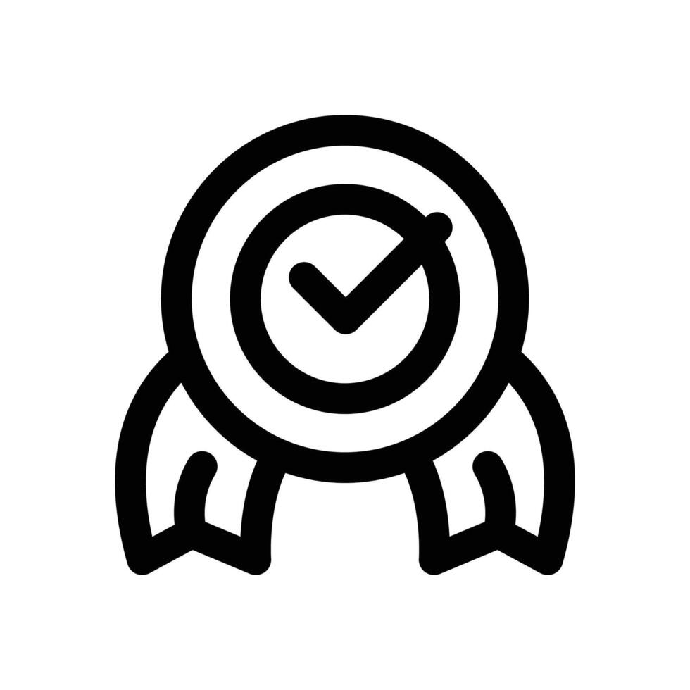 quality line icon. Clean and minimalist icon for websites, mobile apps, presentations, and logos. Fully scalable and customizable for any project. vector