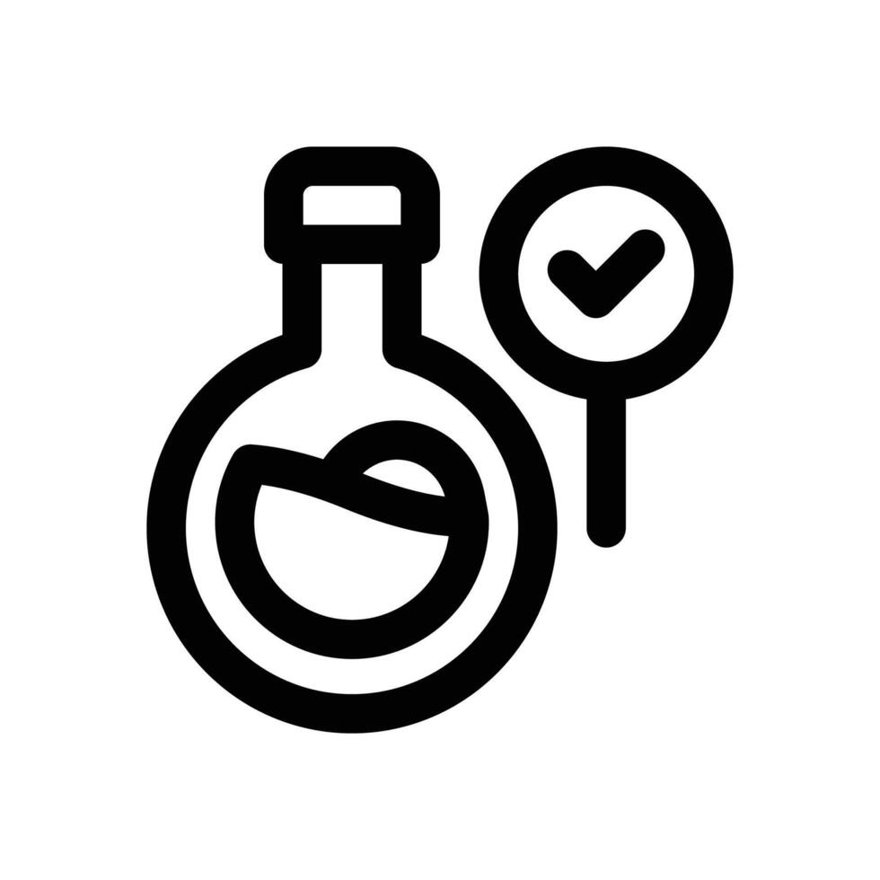 market research line icon. Clean and minimalist icon for websites, mobile apps, presentations, and logos. Fully scalable and customizable for any project. vector